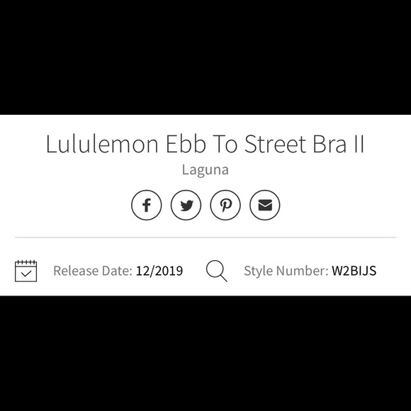 Lululemon Laguna Ebb to street bra size 8 - Picture 7 of 8